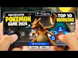 Top 10 Best Multiplayer Working Pokemon Games For Android in 2025 | Play With Friends