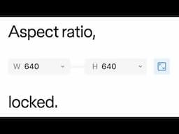 Aspect Ratio: Locked | Figma