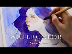 How to Get Simple and Beautiful Watercolor Texture