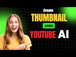 I Created THUMBNAILS in SECONDS with YouTube's New AI Tool!