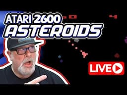 BLAST FROM THE PAST! Playing Classic ASTEROIDS on ATARI 2600!