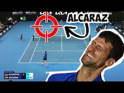 It's a big point, so Djokovic gets weird