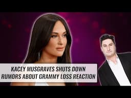 Kacey Musgraves Shuts Down Backlash About Reaction To Grammy Loss | Naughty But Nice