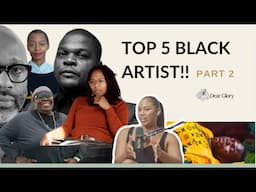 Top 5 Living Black Contemporary Artist Redefining The Art World | Part 2