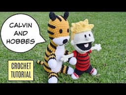 How to Crochet Calvin and Hobbes | Tutorial | Open Mouth Series