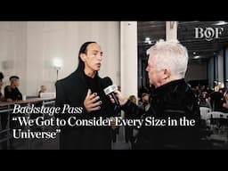 Backstage Pass | “We Got to Consider Every Size in the Universe”