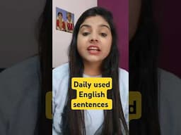 Daily used English sentences related to travel || Hindi to English translation #english#karishmachau