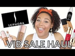 A VERY LATE SEPHORA VIB SALE HAUL (HIGH END MAKEUP AND SKIN CARE HAUL)