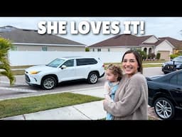 I BOUGHT MY WIFE A NEW TOYOTA GRAND HIGHLANDER PLATINUM!