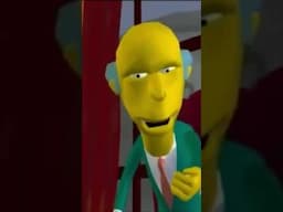 Mr Burns Criticizes Your Driving (The Simpsons Road Rage: Mr Burns Cutscenes) #simpsons #thesimpsons