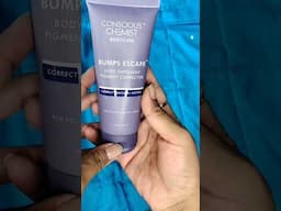 Curious About Bumps Escape Cream? Click Now! @consciouschemistindia  #ytshorts