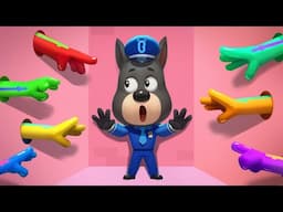 Rubber Hand | Safety Rules for Kids | Kids Stories | Sheriff Labrador | Kids Cartoon | BabyBus