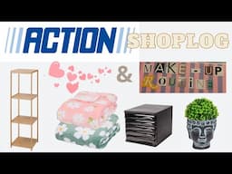 Action shoplog & make - up routine