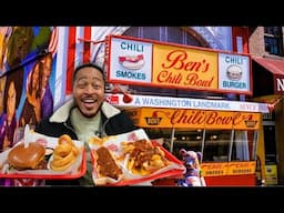 Washington DC Food Tour Pt. 1 | Ben's Chili Bowl