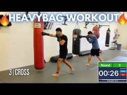 10 Minute Heavy Bag Workout | NON-STOP Follow Along