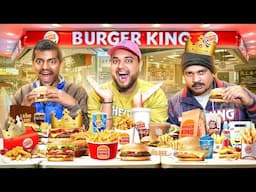 Finish Full Menu of BURGER KING & Get 10,000 ₹ Cash 💰🤑