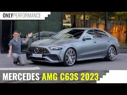 Mercedes AMG C63s E-PERFORMANCE - F1-inspired 4-cylinder PHEV Powertrain !