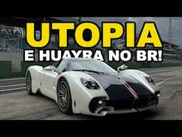 PAGANI UTOPIA e HUAYRA R JUNTOS no BRASIL!