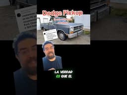 Dodge EL MAS RUDO PA EL TRABAJO