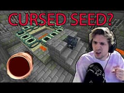 xQc trying to find stronghold for 6 minutes (minecraft speedrun)