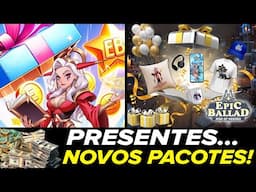 🎁PRESENTE GRÁTIS PRA TODOS e NOVOS PACOTES EXCLUSIVOS no EPIC BALLAD! #epicballad