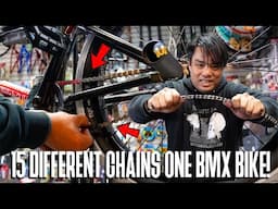 15 CHAINS on ONE BMX Bike?! This Shouldn’t Work… 😱🔥