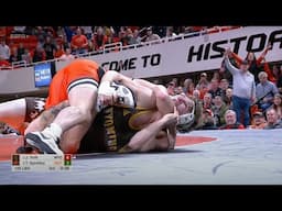 125lbs Troy Spratley (Oklahoma State) vs Jore Volk (Wyoming)