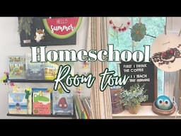 HOMESCHOOL ROOM TOUR + SMALL SPACE | PREK & KINDER