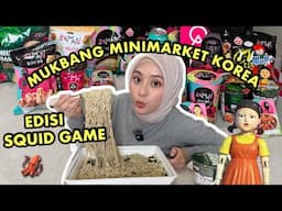 MUKBANG JAJANAN MINIMARKET KOREA 🇰🇷 EDISI SQUID GAME! 🦑 AUTO KALAP!