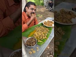 Non Veg Feast Under Banyan Tree😋🔥 #foodblogger #foodie #indianfood #foodiechallenge #shortsviral