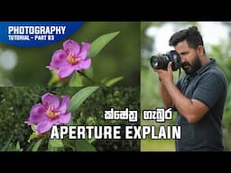 Aperture Explain | Photography Basics (Part 03)