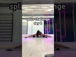 day eight of getting my splits #splitschallenge #middlesplits #flexibilitychallenge