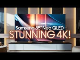 Samsung 85 Inch QN85C Neo QLED 4K TV – Stunning Mini-LED Display & Next-Level Performance!