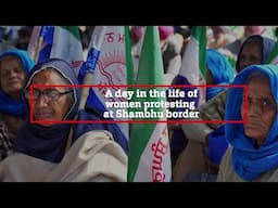 Women Protestors at Shambhu Border