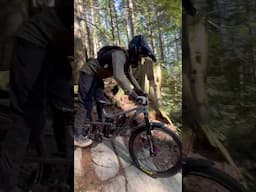 When riding down gnarly rocks is no longer enough. #mountainbiking #mtb #remymetailler