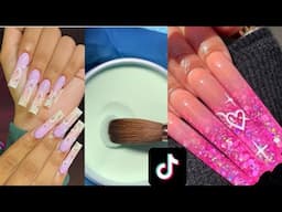 Tiktok Acrylic Nails Storytime Compilation 🔥