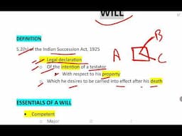 Will | Drafting of Pleading & Conveyancing