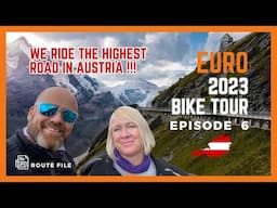 We Ride The HIGHEST Road In Austra!!! | Motorcycle Tour Of Europe | Episode 6