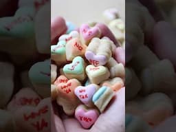 Mini Conversation Heart Cookies