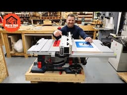 Upgrading My Bosch GTS 10XC Table Saw With a Router Table and Fence from Sauter Shop.