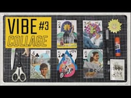 Vibe Collage Compositions: Gluing (Part 3)