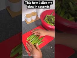 It only takes seconds, #okra #cooking #cook #shots #shorts #short #shortvideo #shortsvideo