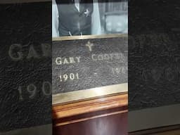 Gary Cooper’s Original Grave Marker #shorts