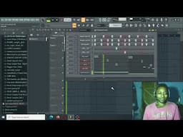 Making an Afro  beat in fl studio   stock plugins only