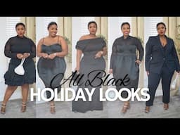 Holiday Lookbook | All Black Holiday Outfits