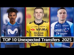 Top 10 UNEXPECTED Cycling Transfers 2025 | Simon Yates to Visma, Lutsenko and Natnael Tesfatsion