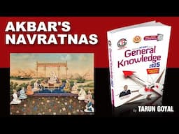 Akbar's Navratnas | Indian History | Tarun Goyal GK BOOK | UPSC | GK Book 2025