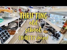 Old School Thrifting | ROAD TRIP! Thrift With Me | 3 Towns 5 Thrift Stores 🇨🇦