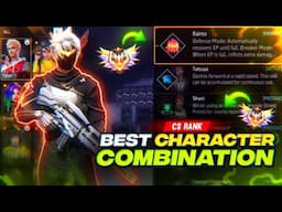 2025 SECRET COMBO For grandmaster ☠️🔥 || 5 Best Character Combination Free Fire Tips and tricks