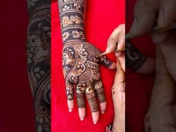 सनम हतेली पे तेरी मेहंदी लगा के #mehandi #mehndi #dulhanmehndi #bridalhenna #rajmehandidesigner #1m